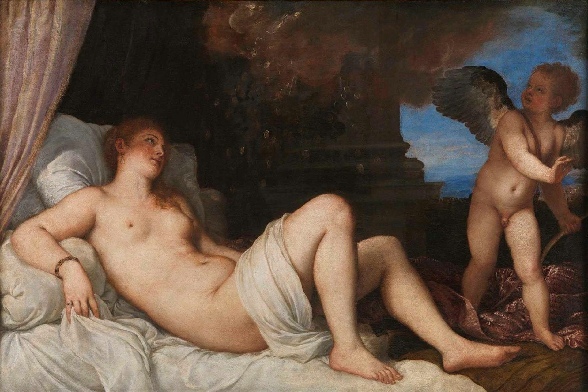 Danae by Titian