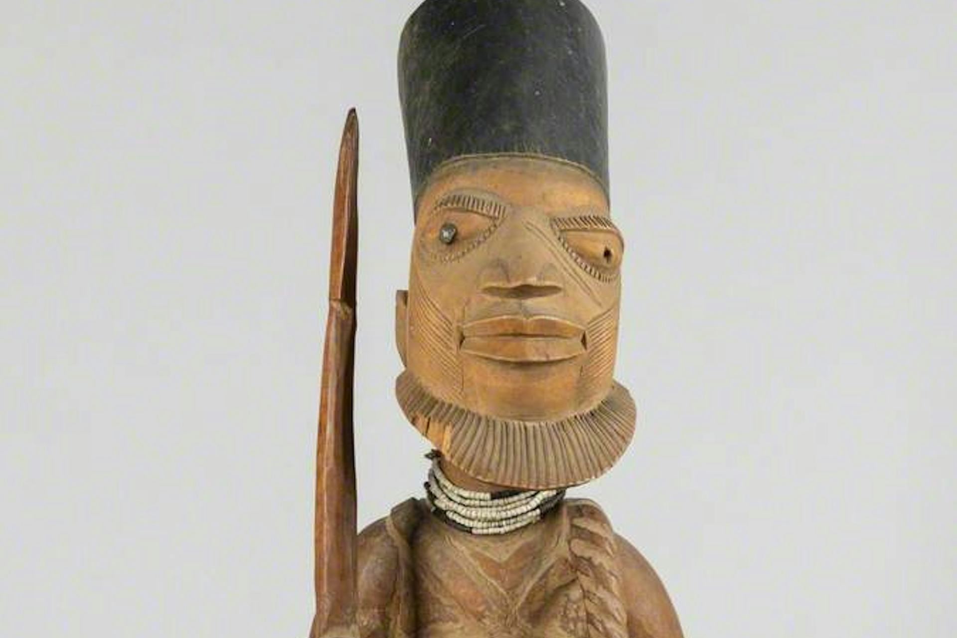 Statue of Shopona by Yoruba artist (n.d)