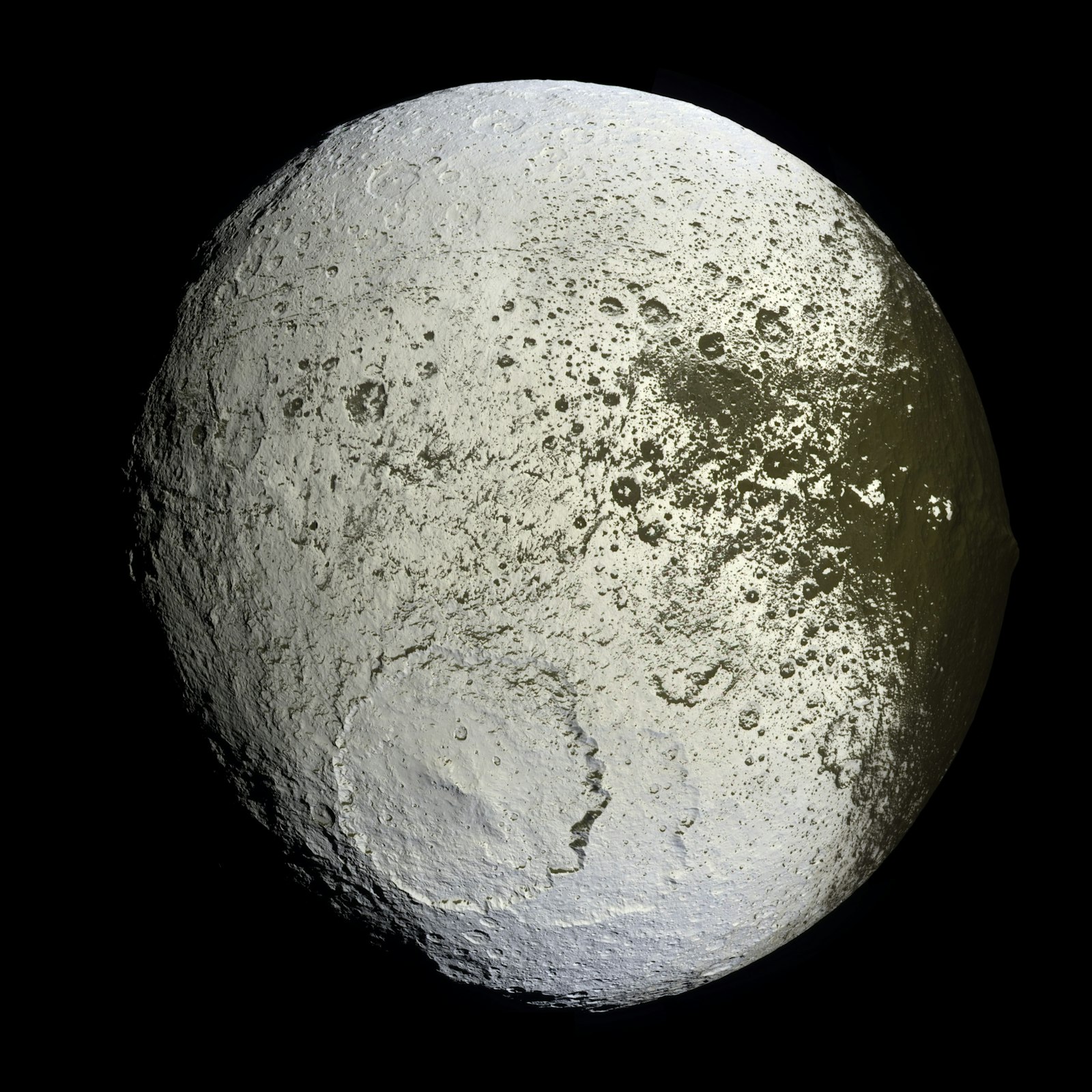 Iapetus moon of Saturn NASA