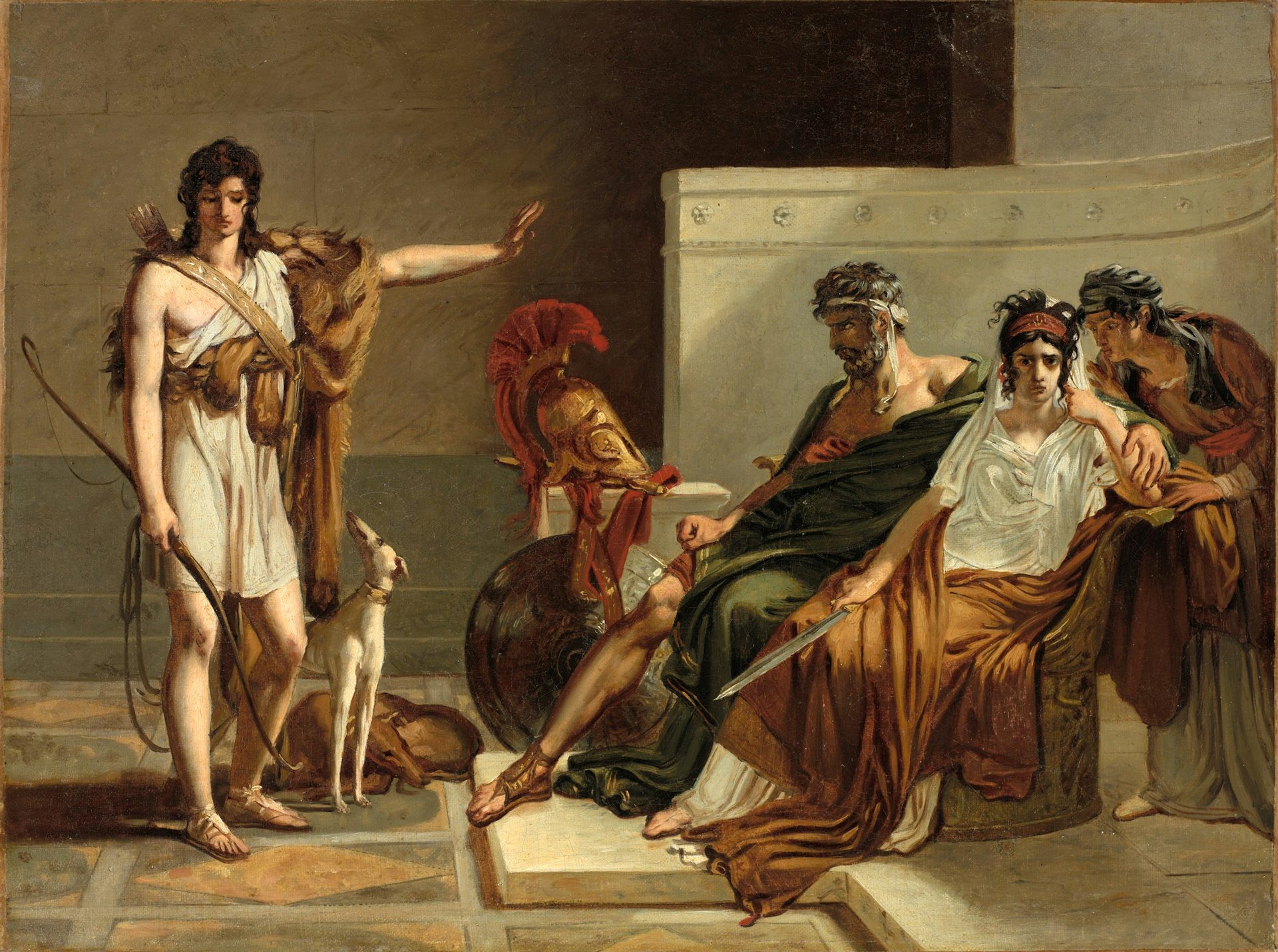 Phaedra and Hippolytus by Pierre-Narcisse Guérin