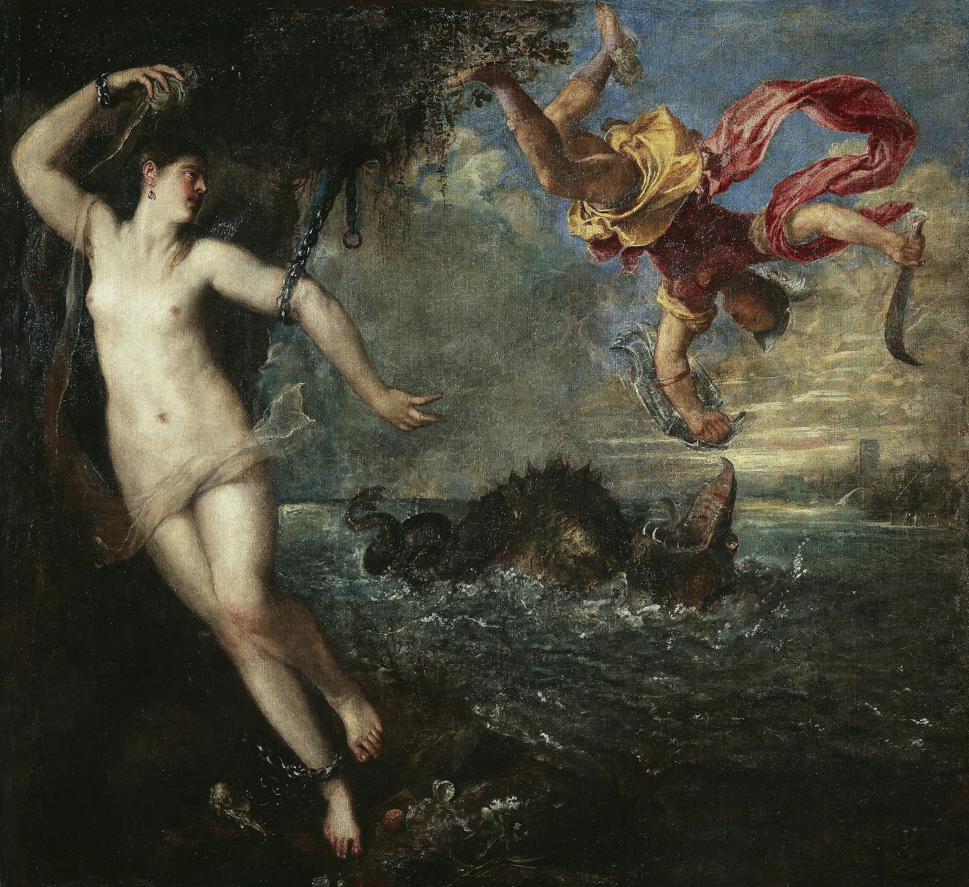 Perseus and Andromeda by Titian (ca. 1554–6)