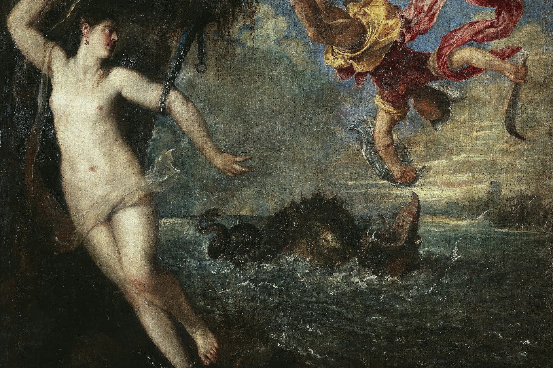 Perseus and Andromeda by Titian (ca. 1554–6)