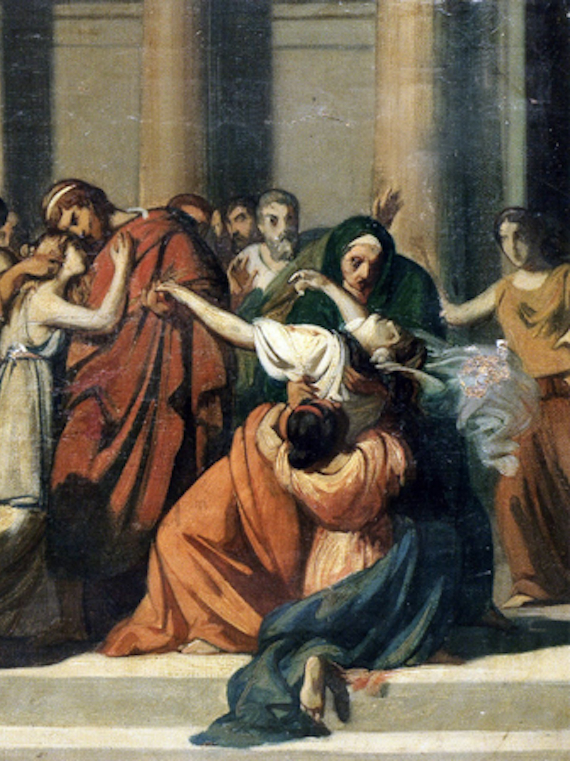 Oedipus Separating from Jocasta by Alexandre Cabanel