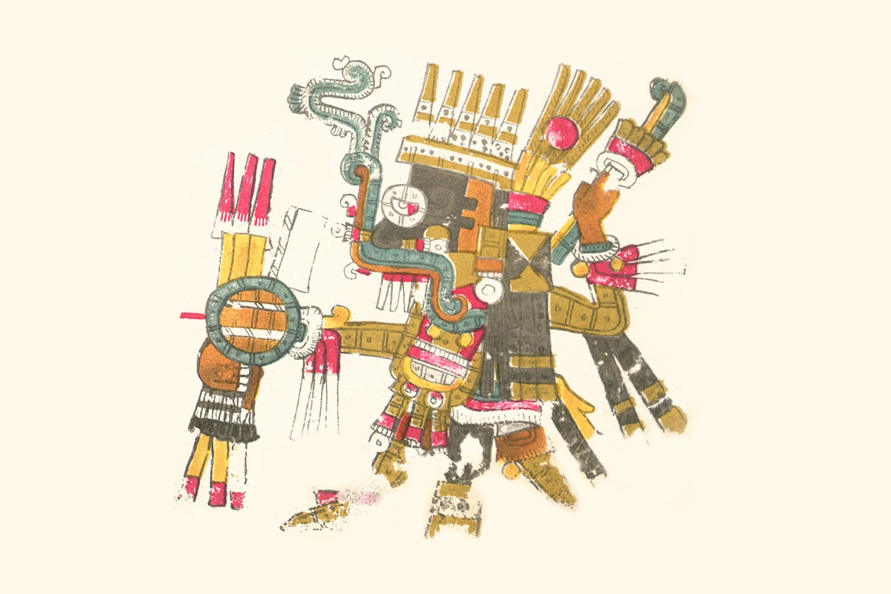 aztec rain god symbol