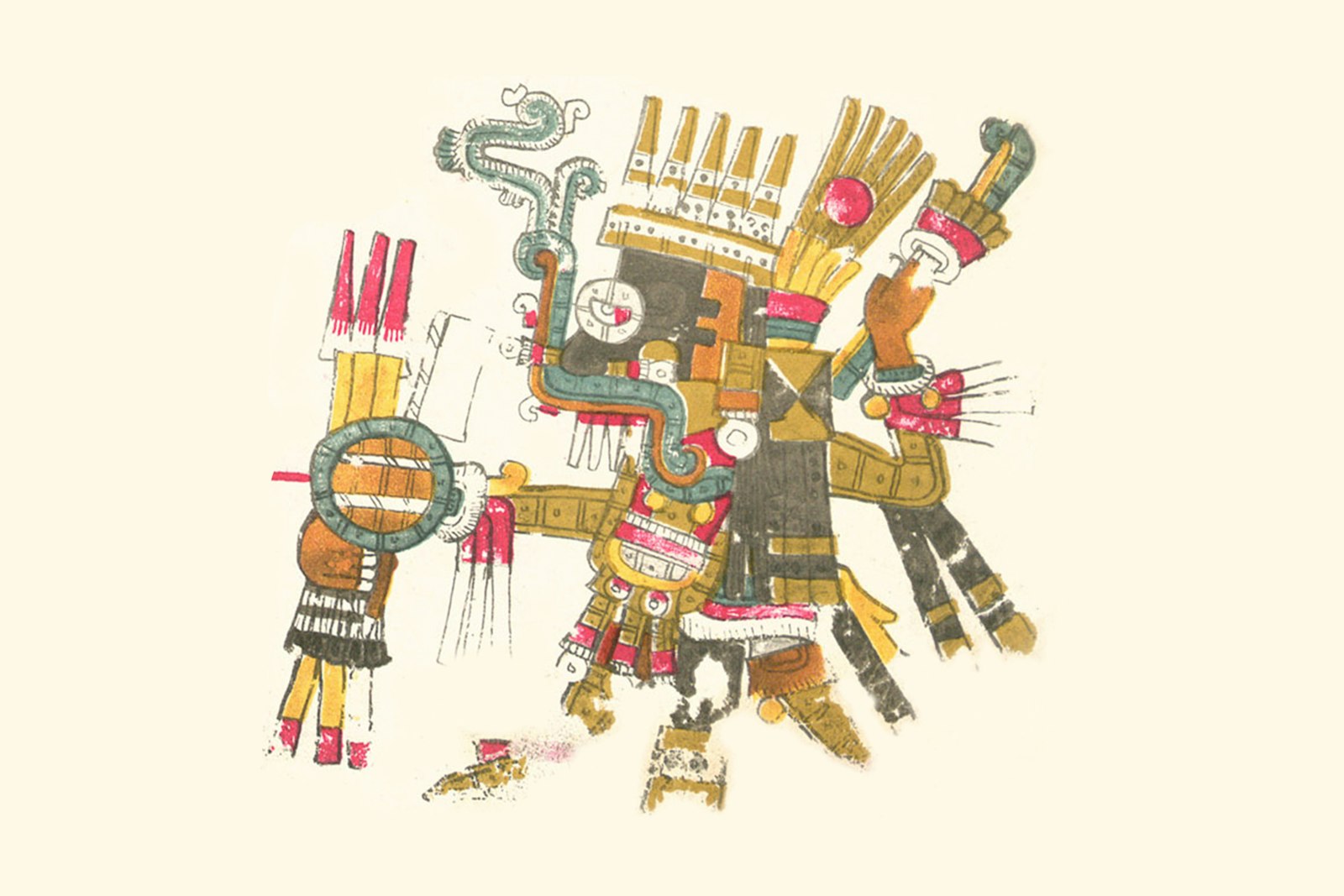 Tlaloc, Aztec God of Rain (3:2)