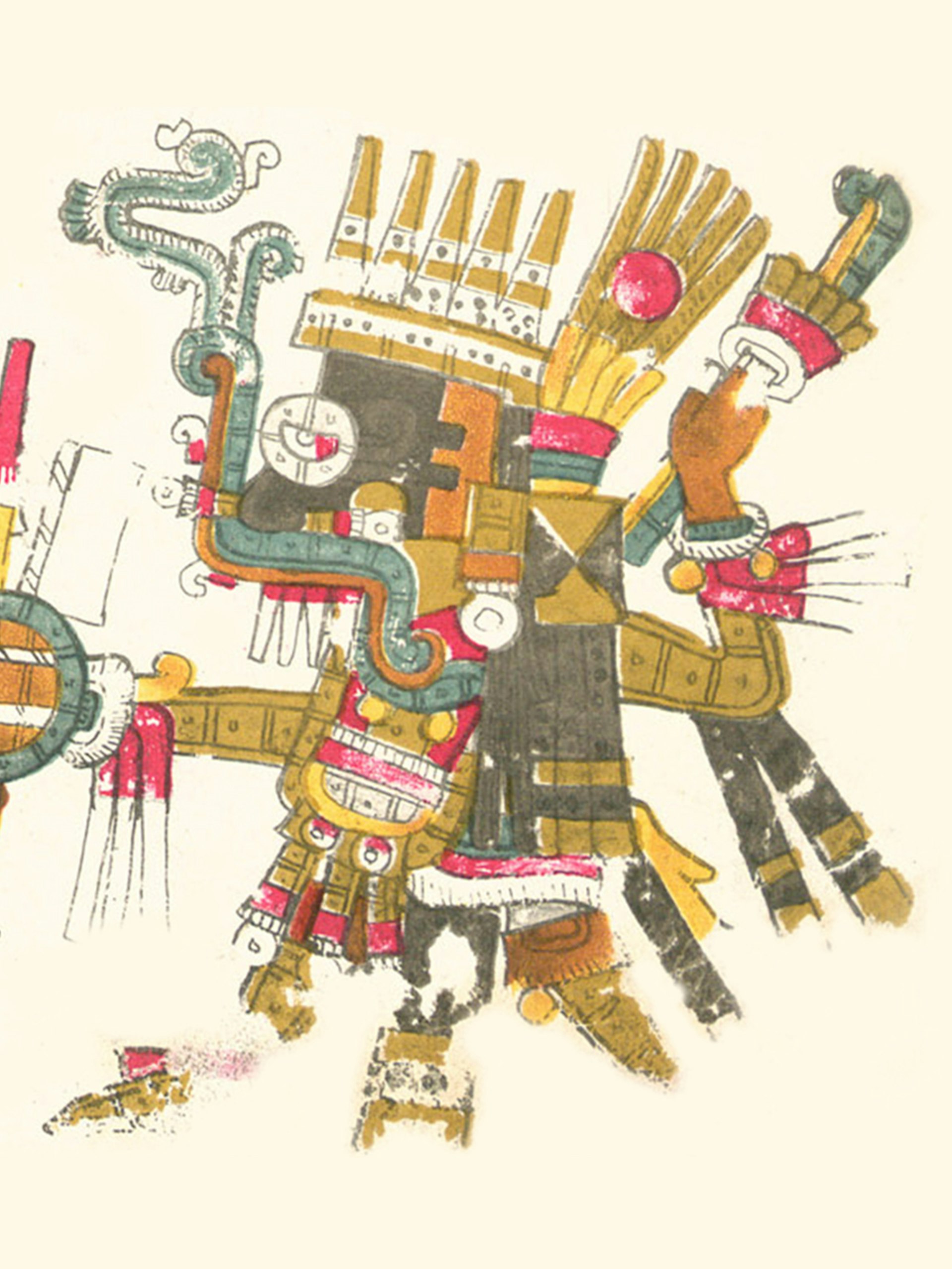 Tlaloc, Aztec God of Rain (3:2)