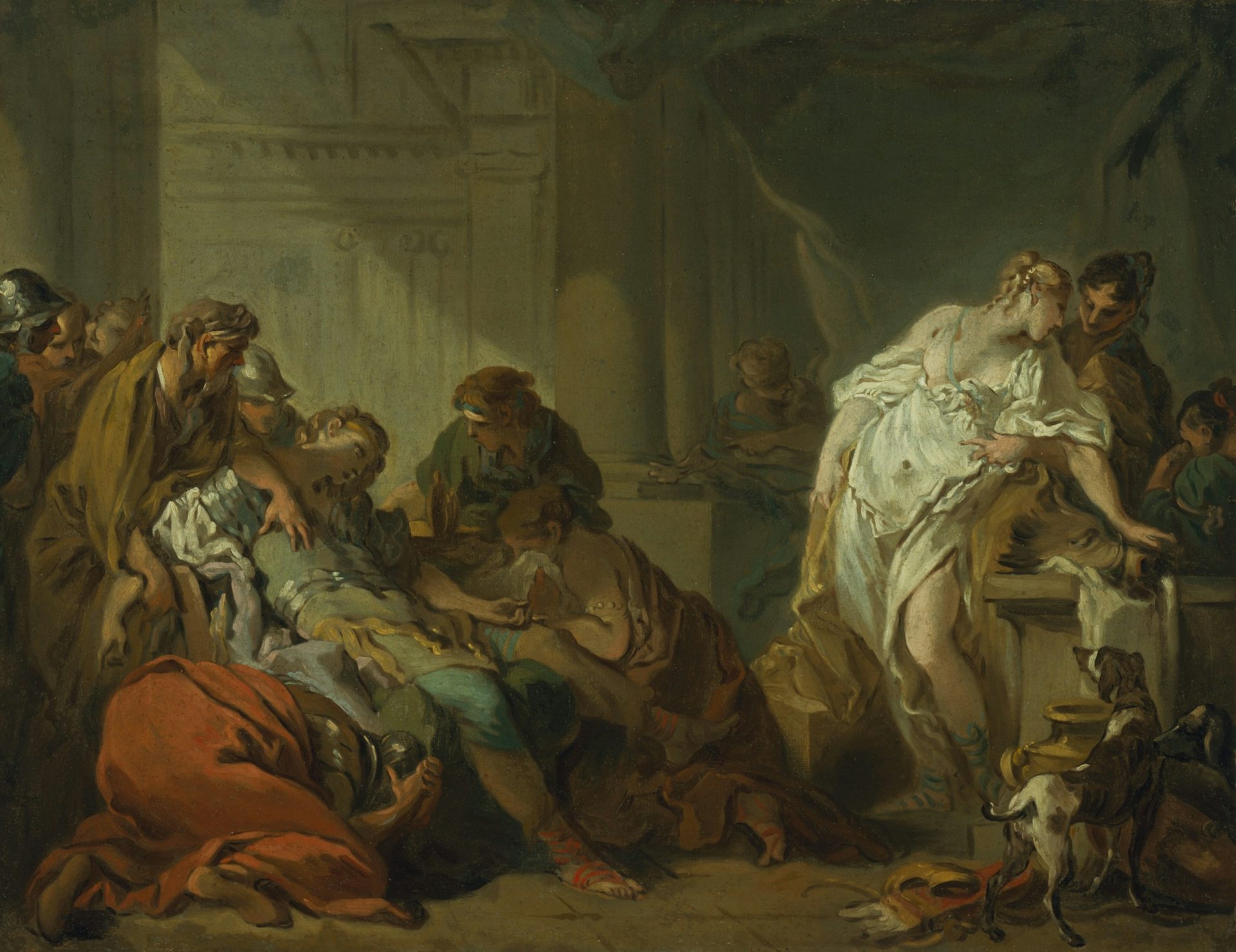 Death of Meleager by François Boucher