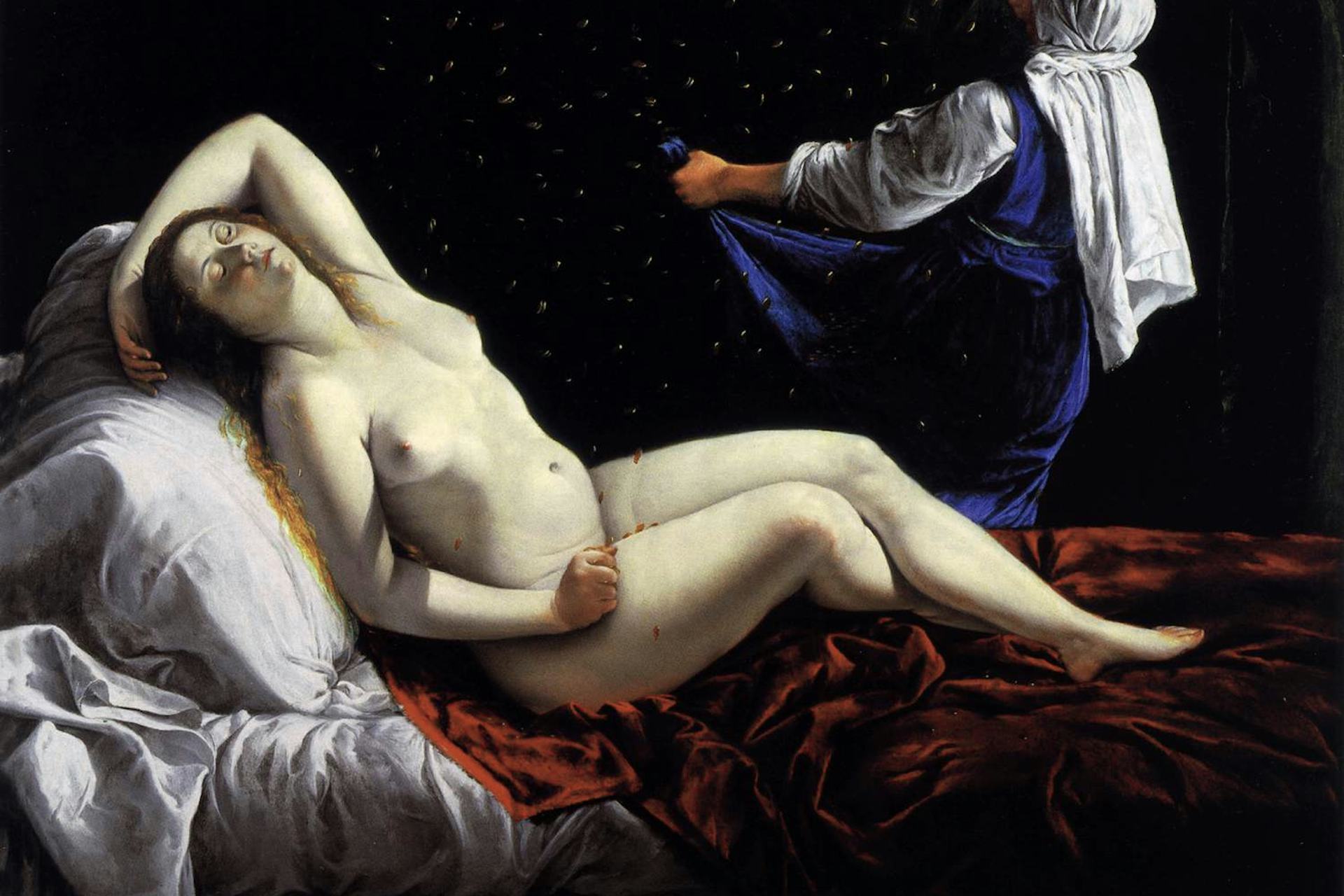Danae by Artemisia Gentileschi
