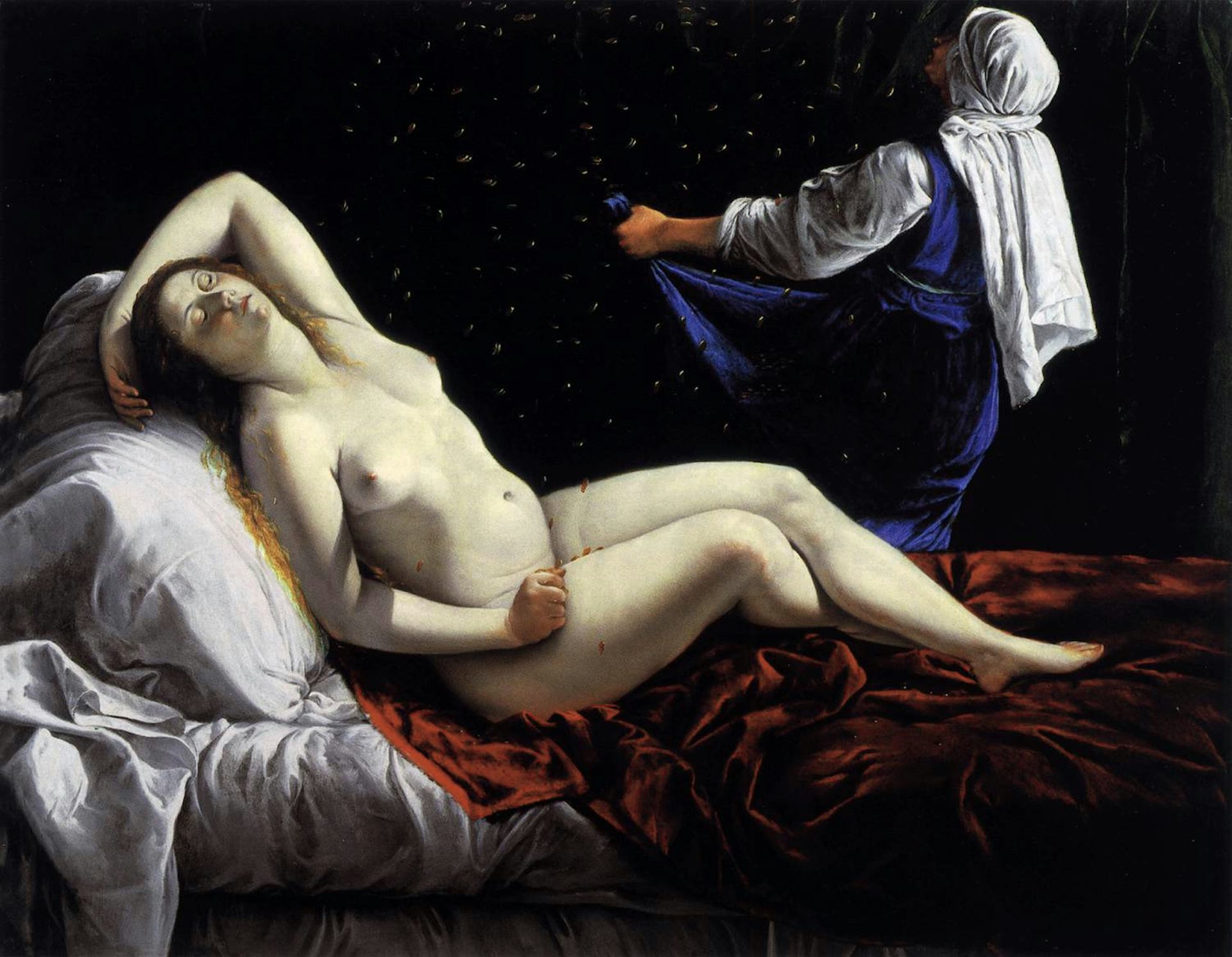 Danae by Artemisia Gentileschi