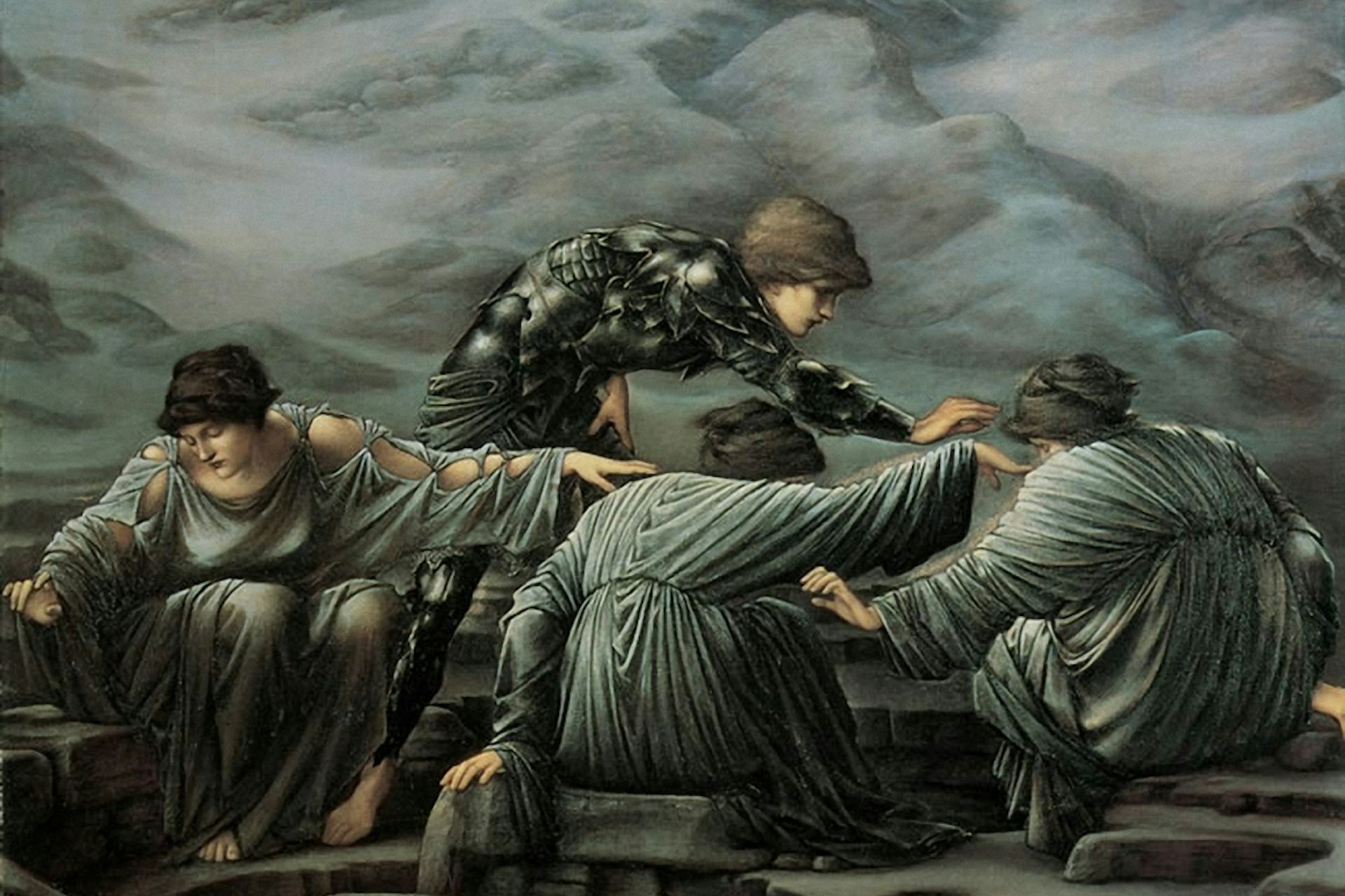 Perseus and the Graeae by Edward Burne Jones
