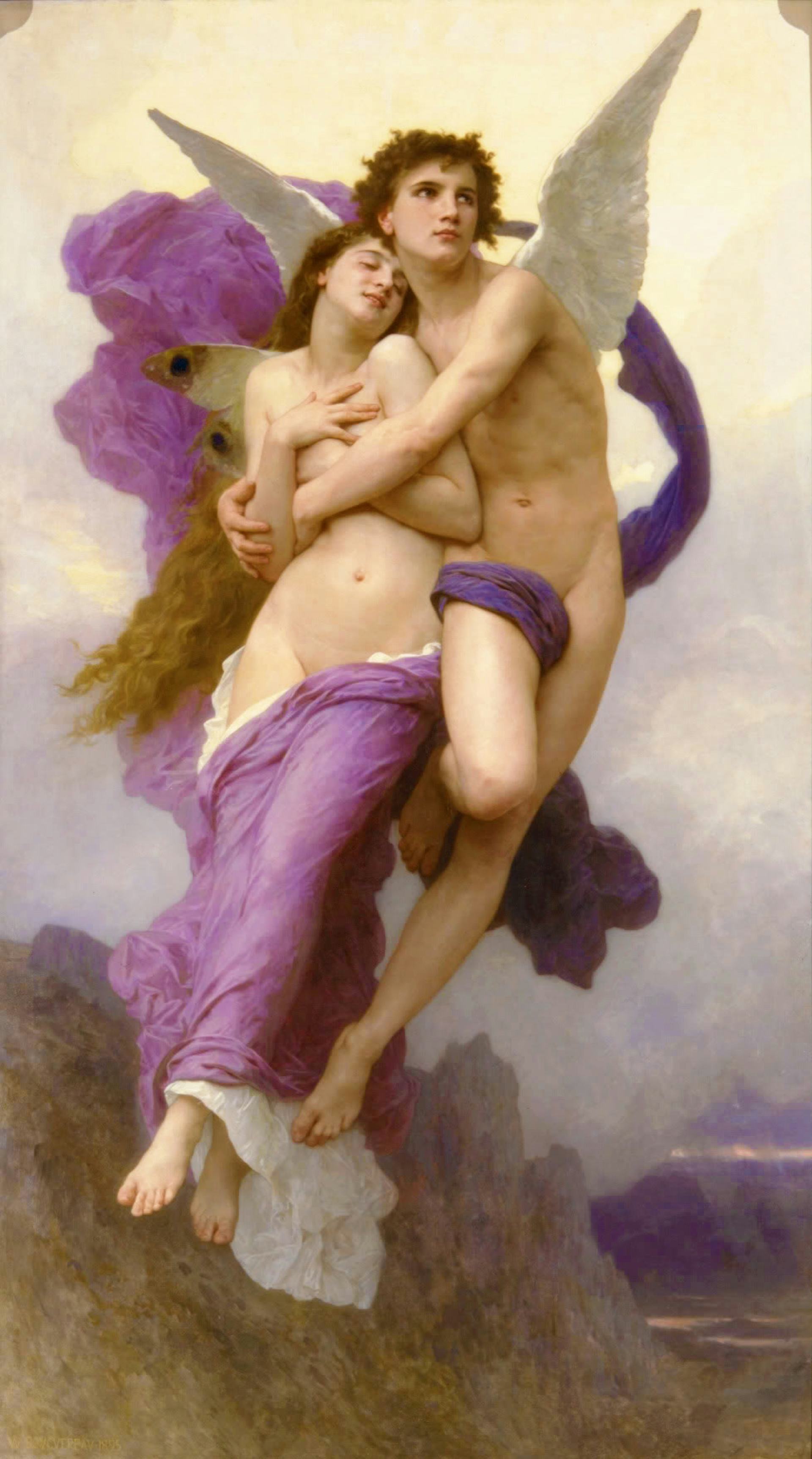 The Abduction of Psyche by William-Adolphe Bouguereau (1895)