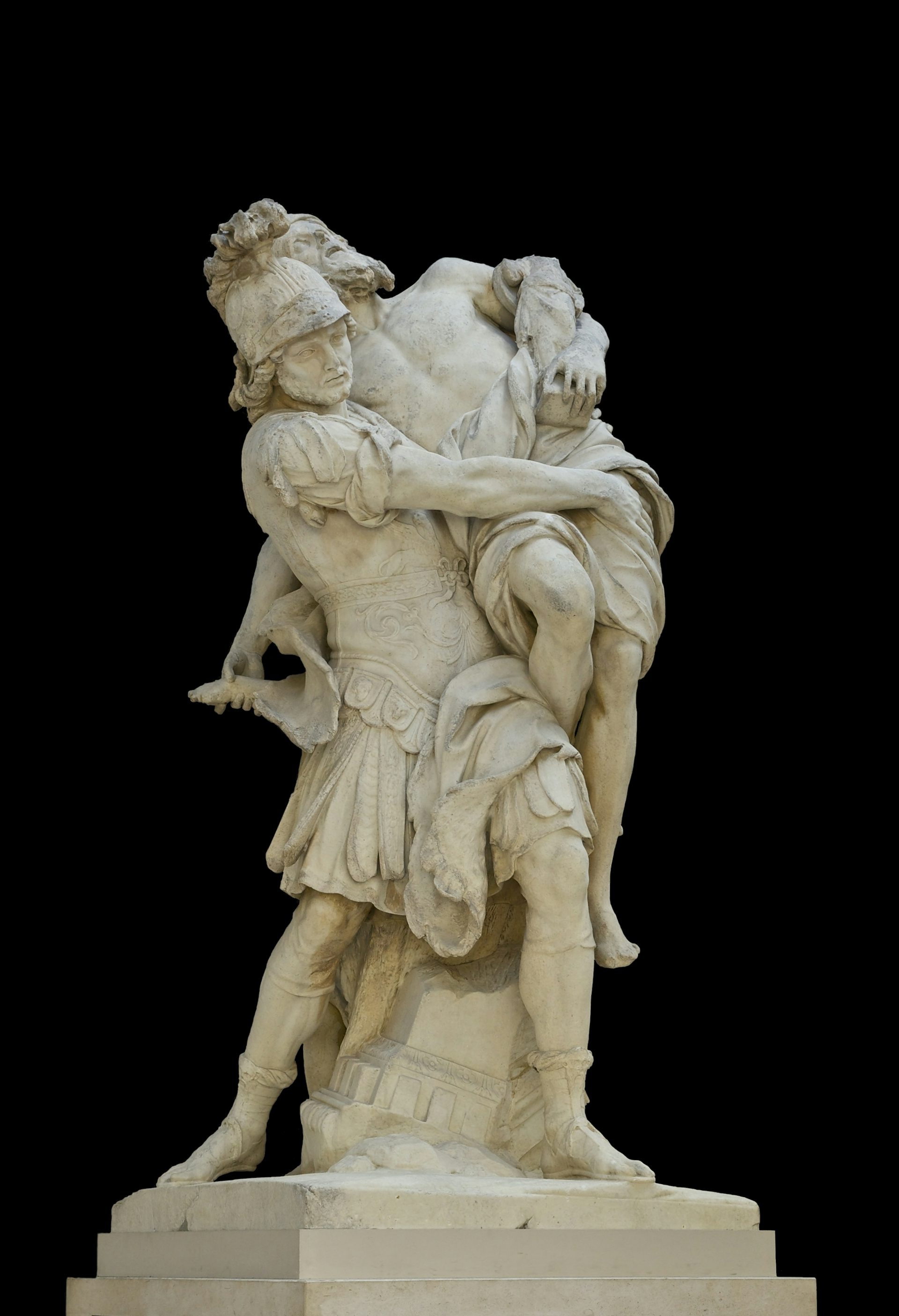 Aeneas and Anchises by Pierre Lepautre