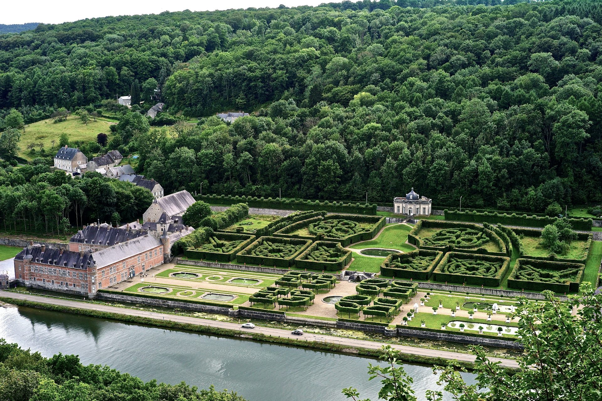 Castle of Freyr in Belgium